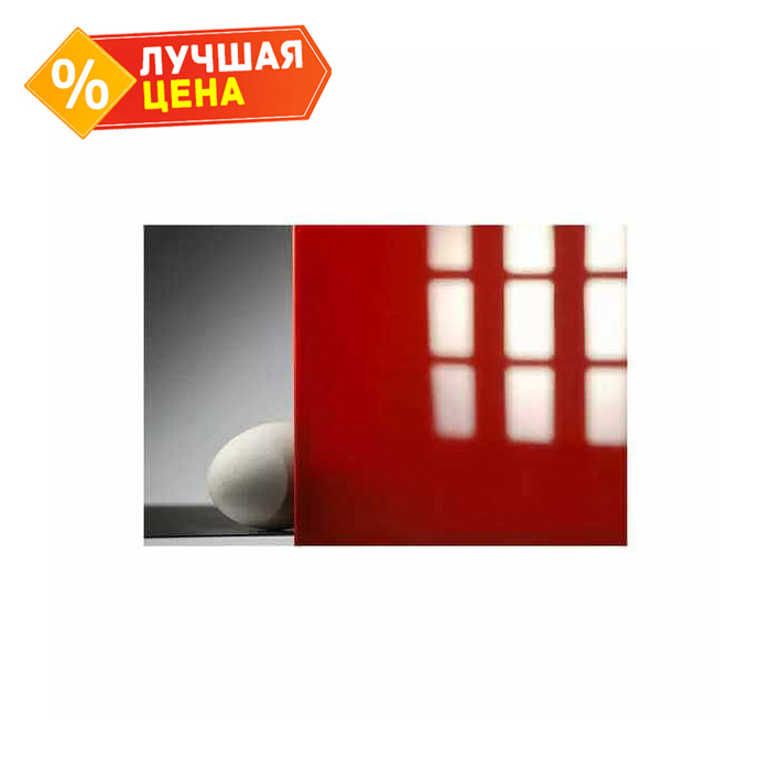 Монолитный поликарбонат 2 мм КИВИ красный 2050х3050 мм